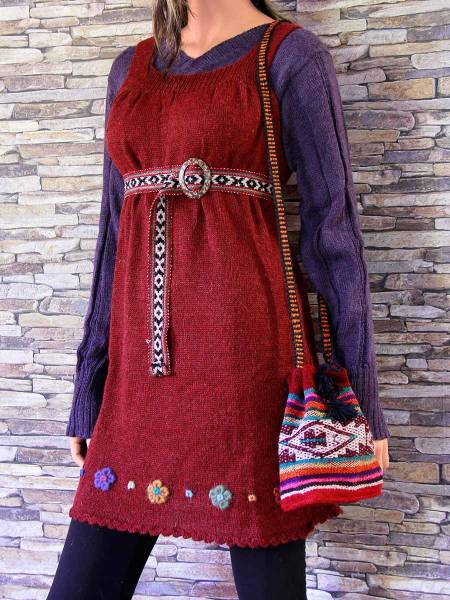 Poncho mujer Aiko - Ponchos de lana - La Mamita